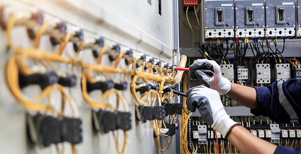 Professional Electrician technician working in South Lancaster, MA